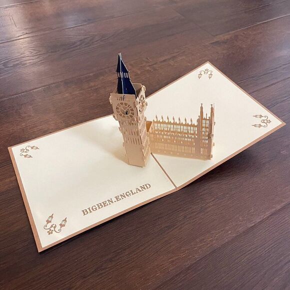 3D Birthday card for him/her - Picture 1 of 4